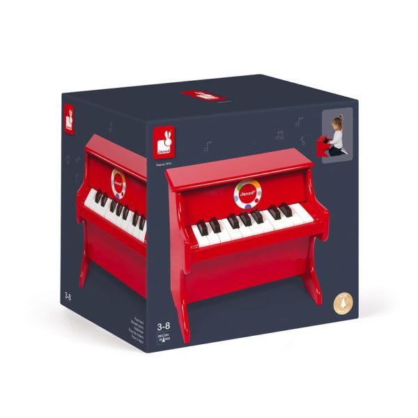 Janod- Πιάνο (κόκκινο)