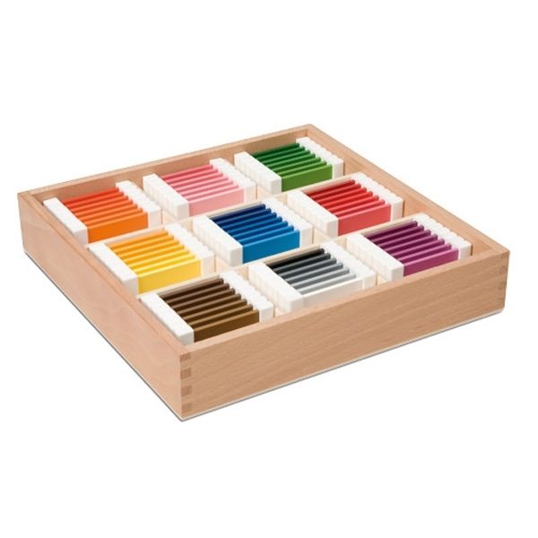 Αποχρώσεις χρωμάτων Montessori τρίτο κουτί